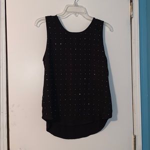 Black Studded Rebecca Malone Dress Tank